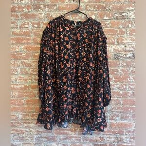 Free People Flower Fields Mini Dress